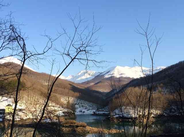 Another wintry scene in the Grand Sasso National Park, in Central Italy.