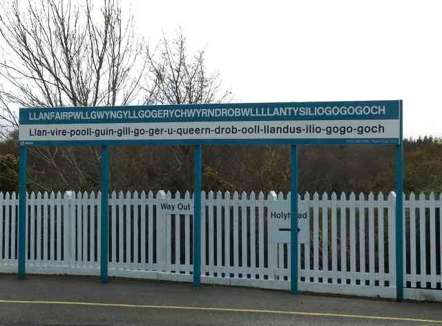 The longest place name in Europe - and its pronunciation! (Anglesey, N.Wales)