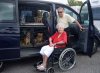 Ann & Charlie with Dolly & Dedo, en route from Daya Vieja in Spain to Heathfield in E.Sussex.