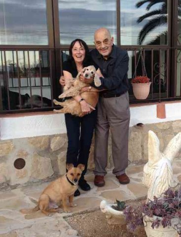 Gilly, Tony & Molly (& Juli) have just travelled from Whitstable in Kent to their new home in Moraira in Spain.