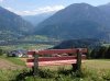 A seat with a view! Near Chur in Switzerland.