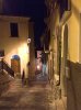 A charming old street by night, in old Casoli, C.Italy. (Alias:photo-